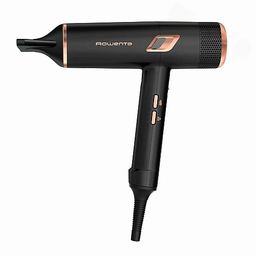 Фен Rowenta Ultimate Experience Maestria, 2000Вт, 3 режима, диффузор, кейс для хранения, иониз-я, холл. обдув, черный