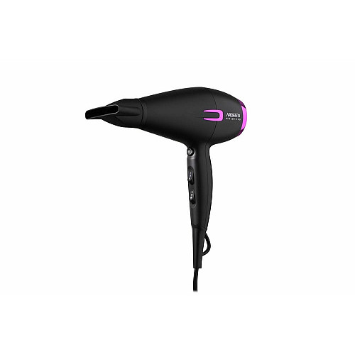 Фен ARDESTO Violet PRO HD-Y221PRO ,1750-2100Вт, 2 скорости, 3 темп.режимы, диффузор, черный