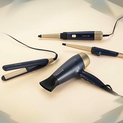 Выпрямитель Remington Sapphire Luxe, 150-230С, чехол, керамика, сапфировый