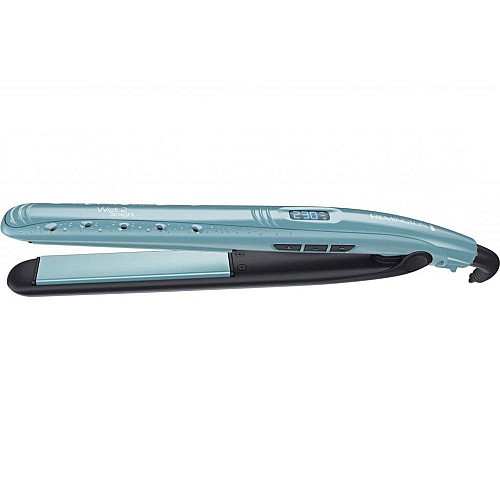 Випрямляч Remington Wet 2 Straight, 47Вт, темп.режимів-10, 140-230С, дисплей, кераміка, титан , бірюзовий