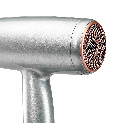 Фен Babyliss Cosmos, 2100Вт, 3 режими, іонізація, хол. обдув, 2 насадки, сірий