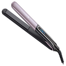 Випрямляч Remington Sleek&Curl Expert, 45Вт, темп.режимів-9, 150-230С, дисплей, кераміка, титан , бузково-чорний