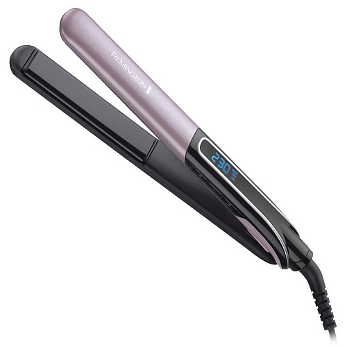 Выпрямитель Remington Sleek&Curl Expert, 45Вт, темп. режимов-9, 150-230С, дисплей, керамика, титан, сиренево-черный