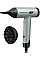 Фен Rowenta Tiny, 1600Вт, 3 режими, дифузор, іоніз-я, хол. обдув, зелено-чорний
