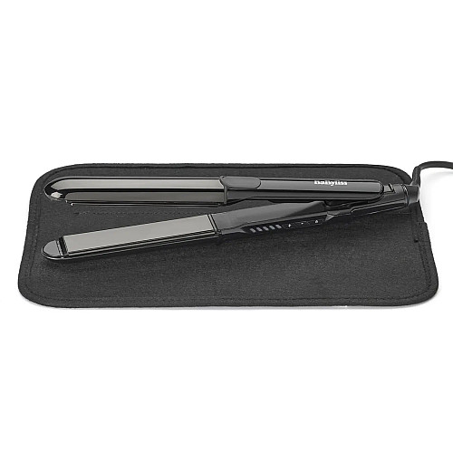 Выпрямитель Babyliss Black Chrome, темп.режим-5, 130-230°C, титан, черный