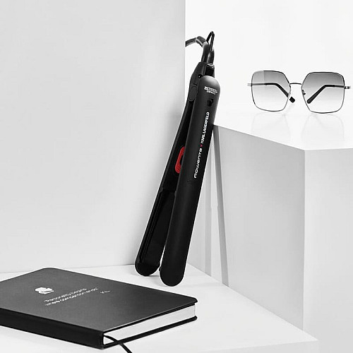 Выпрямитель Rowenta x Karl Lagerfeld Easyliss, >240Вт, >200С, керамика, турмалин, черный