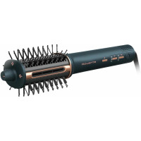 Фен-щітка Rowenta Air Brush 3D, 1200Вт, 3 режими, іоніз-я, хол. обдув, функція фену, кераміка, чорно-золотий