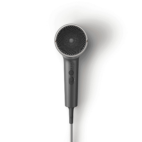 Фен Philips 7000 Series, 1800Вт, 4 режима, DC Motor, диффузор, иониз-я, холл. обдув, серый