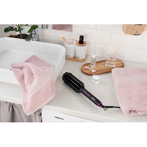 Щетка-выпрямитель ARDESTO Violet Pro HSB-Y220PRO, 50Вт, 130-210C, керамика, черный