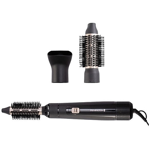 Фен-щетка Remington Blow Dry&Style Caring, 800Вт, 2 режима, ионизация, холл. обдув, керамика, черный