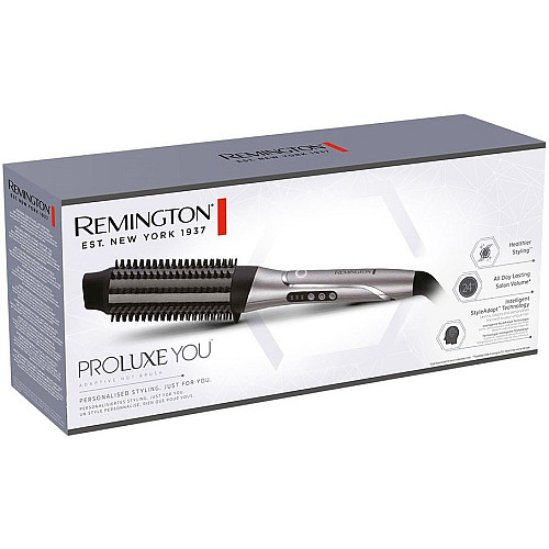 Стайлер  Remington ProLuxe You Adaptive, 62Вт, темп.режимів-3, D-38mm, іонізація, кераміка, чорно-сірий