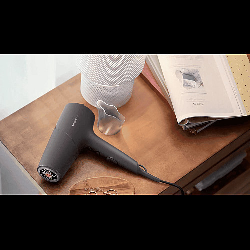 Фен Philips 5000 Series, 2100Вт, 3 режими, іонізація, хол. обдув, темно-сірий