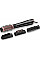 Фен-щетка Babyliss Perfect Finish, 1000Вт, 2 режима, иониз-я, холл. обдув, керамика, черный
