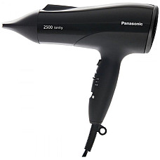 Фен Panasonic дорожный, 2500Вт, 3 режима, ионизация, холл. обдув, черный