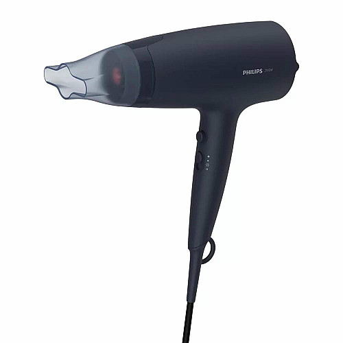 Фен Philips 3000 Series, 2100Вт, 3 режима, диффузор, иониз-я, холл. обдув, синий