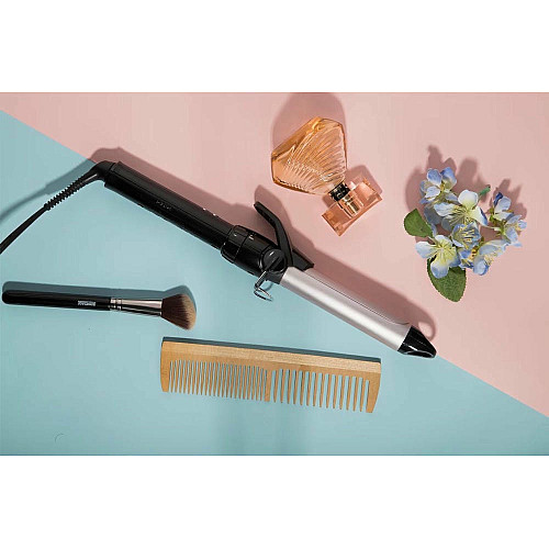 Плойка Babyliss Pro 180 medium, 300Вт, темп. режимов-10, D-25mm, 110-180С, металл, черный