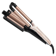 Плойка Remington ProLuxe 4-в-1, для хвиль, 90Вт, темп.режимів-5, D-15mm, 150-210С, кераміка, біло-золотий