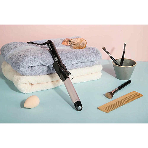 Плойка Babyliss Pro 180 medium, 300Вт, темп. режимов-10, D-25mm, 110-180С, металл, черный