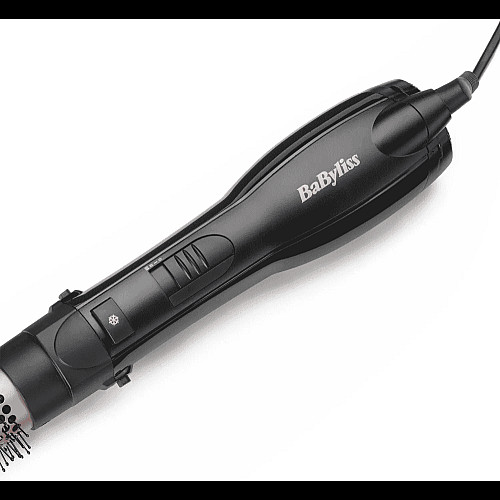 Фен-щетка Babyliss Smooth Finish, 1200Вт, 3 режима, иониз-я, холл. обдув, керамика, черный
