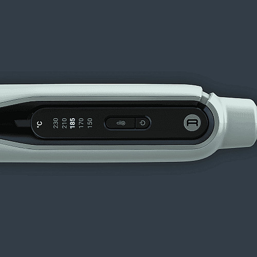 Выпрямитель Rowenta Thermoglide, темп. режимов-5, 150-230С, ионизация, титан, светло-зеленый
