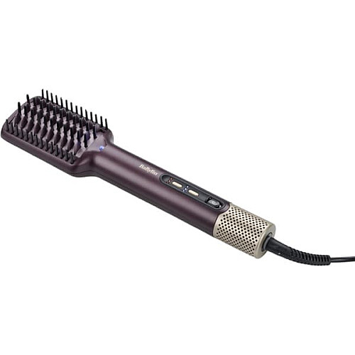 Фен-щетка Babyliss Air Power, 900Вт, 3 режима, холл. обдув, 2 насадки, фиолетовый