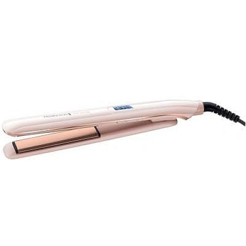 Выпрямитель Remington ProLuxe, 52Вт, темп. режимов-10, 150-230С, дисплей, керамика, розово-золотой
