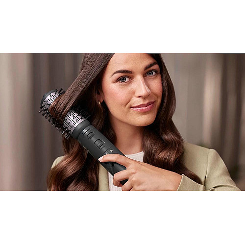 Фен-щетка Philips 7000 Series, 1000Вт, 3 режима, ионизация, холл. обдув, черный