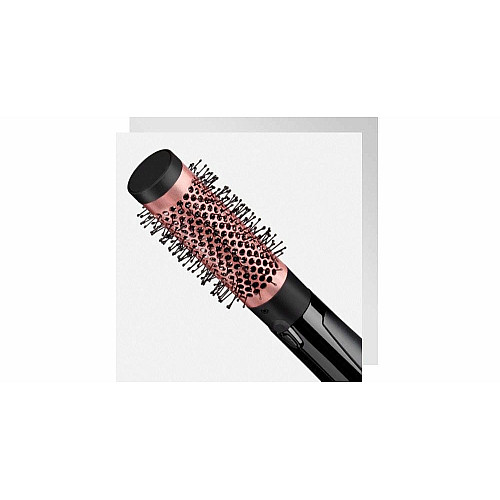 Фен-щетка Babyliss Perfect Finish, 1000Вт, 2 режима, иониз-я, холл. обдув, керамика, черный