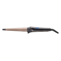 Плойка Remington ProLuxe Midnight Edition, конусна, 37Вт, темп.режимів-10, D-13-25mm, 120-210С, дисплей, кераміка, чорний