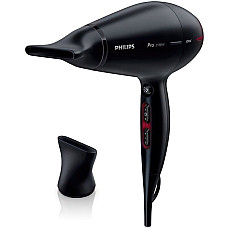 Фен Philips Professional, 2100Вт, 3 режима, ионизация, холл. обдув, черный