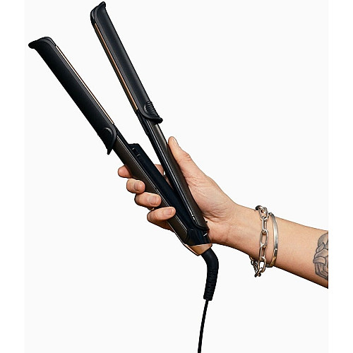 Выпрямитель 2в1 Remington One Straight&Curl, 2в1 выпрямитель и плойка, темп.режим-5, 150-230С, кейс и перчатка в комплекте, керамика, черный