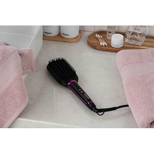 Щетка-выпрямитель ARDESTO Violet Pro HSB-Y220PRO, 50Вт, 130-210C, керамика, черный