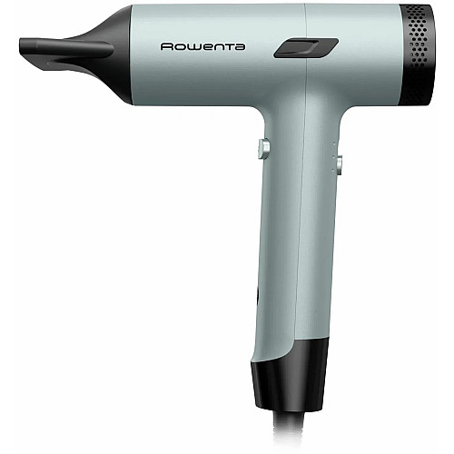 Фен Rowenta Tiny, 1600Вт, 3 режими, дифузор, іоніз-я, хол. обдув, зелено-чорний