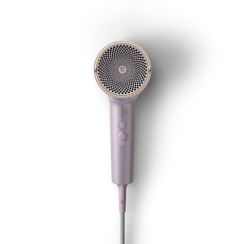 Фен Philips 7000 Series, 1800Вт, 2 режима, диффузор, иониз-я, холл. обдув, фиолетовый