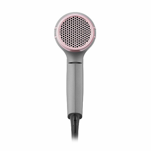 Фен ARDESTO Pink Touch, 2000Вт, 2 скорости, 2 темп.режимы, складная ручка, серый+розовый