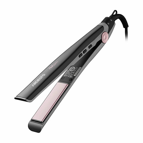 Выпрямитель ARDESTO Pink Touch, 32Вт, 110-200C, керамика, серый+розовый