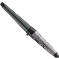 Плойка Remington ProLuxe, конусна, темп.режимів-9, D-19-32mm, 130-210С, кераміка, сріблястий