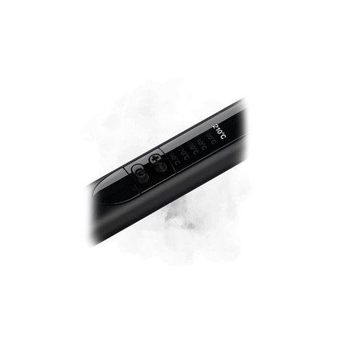 Плойка Babyliss Rose Quartz, 48Вт, темп.режимів-6, D -10mm, 160-210С, кераміка, чорно-рожевий
