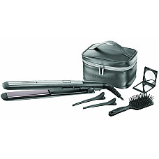 Випрямляч Remington Pro-Ceramic, 53Вт, темп.режимів-10, 150-235С, дисплей, кейс, акс., кераміка, сірий