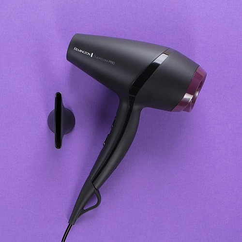 Фен Remington Supercare PRO 2100 AC motor, 2100Вт, 3 режима, иониз-я, холл. обдув, черный