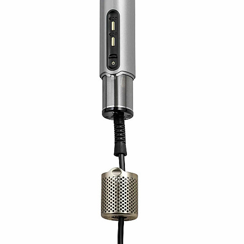 Фен-щетка Babyliss Limited Edition SilverGold, 1600Вт, 4 режима, иониз-я, холл. обдув, керамика, серый