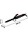 Плойка Rowenta Curling Tong, 25Вт, темп. режимов-1, D-16mm, >180С, керамика, черный