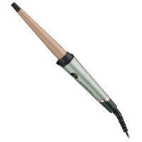 Плойка Remington Botanicals, конусна, 43Вт, темп.режимів-10, D-13-25mm, 130-210С, іонізація, кераміка, сіро-зелений
