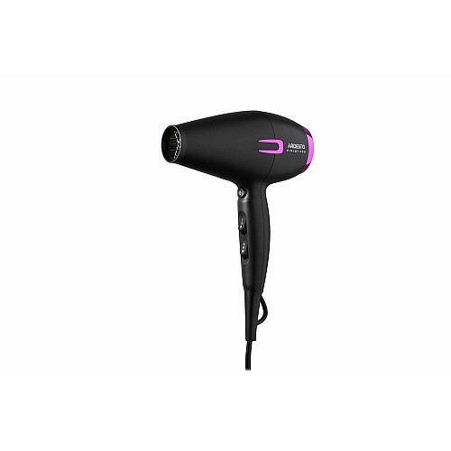 Фен ARDESTO Violet PRO HD-Y221PRO ,1750-2100Вт, 2 скорости, 3 темп.режимы, диффузор, черный