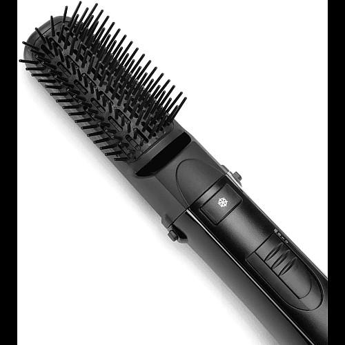 Фен-щетка Babyliss Smooth Finish, 1200Вт, 3 режима, иониз-я, холл. обдув, керамика, черный