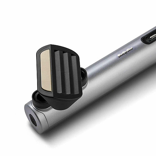 Фен-щетка Babyliss Limited Edition SilverGold, 1600Вт, 4 режима, иониз-я, холл. обдув, керамика, серый