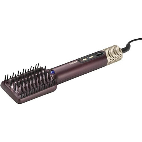 Фен-щетка Babyliss Air Power, 900Вт, 3 режима, холл. обдув, 2 насадки, фиолетовый