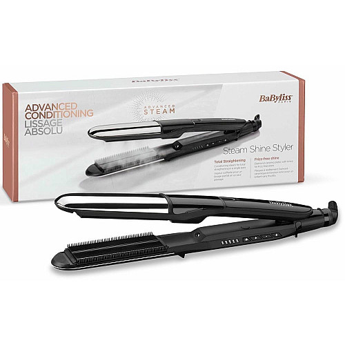 Випрямляч Babyliss Steam Mist, 67Вт, темп.режимів-5, 150-235С, кераміка, чорний