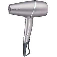 Фен Remington ProLuxe You Adaptive, 2400Вт, 3 режими, дифузор, іоніз-я, хол. обдув, турбо режим, сірий