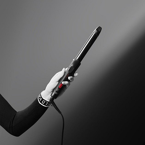 Плойка Rowenta x Karl Lagerfeld Curling Tong, 47Вт, D -25mm, >200С, кераміка, турмалін, чорний